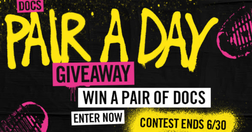 Dr. Martens Pair-a-Day Sandals Giveaway