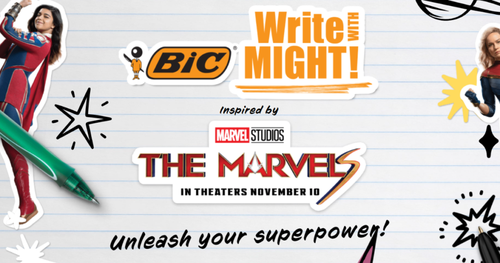 BIC Write With Might Sweepstakes