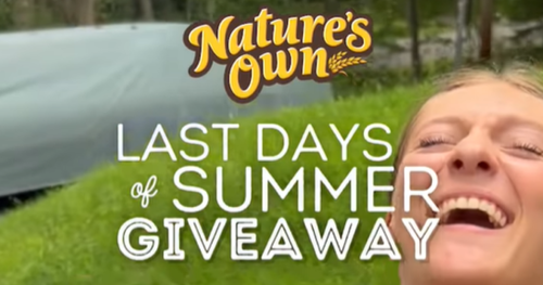 Nature’s Own Last Days of Summer Giveaway
